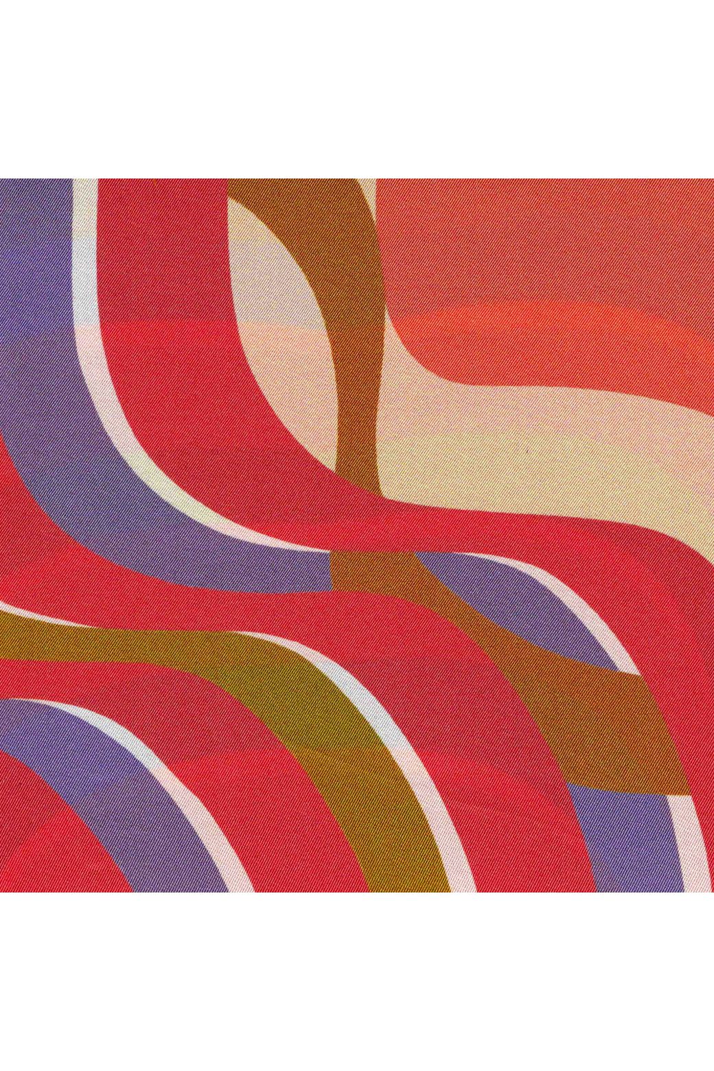 G - Foulard Nébuleuse Peche Lot De 2