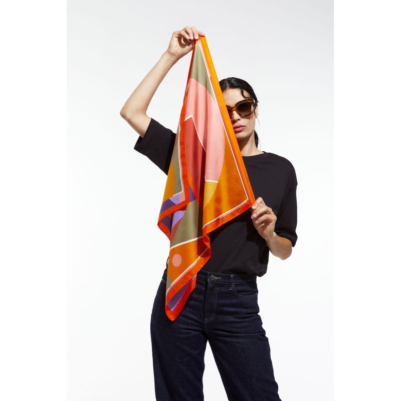 A - Blue Ode Scarf Pack Of 2