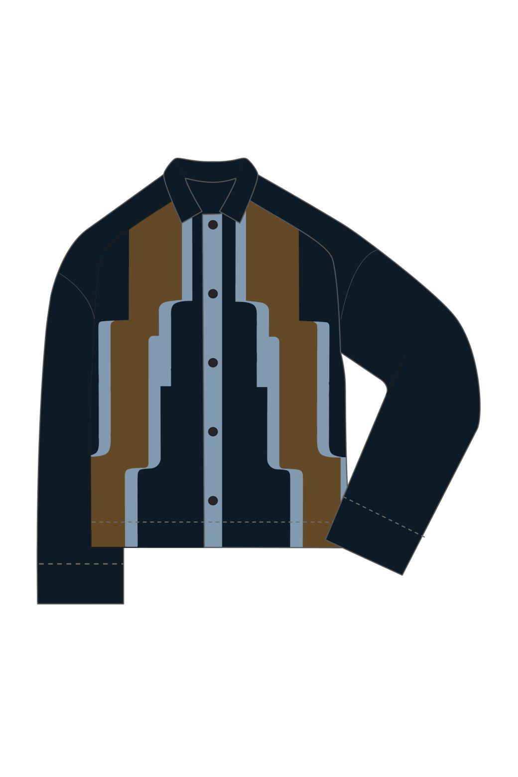 101 - Navy Mina Celeste Jacket Pack Of 2