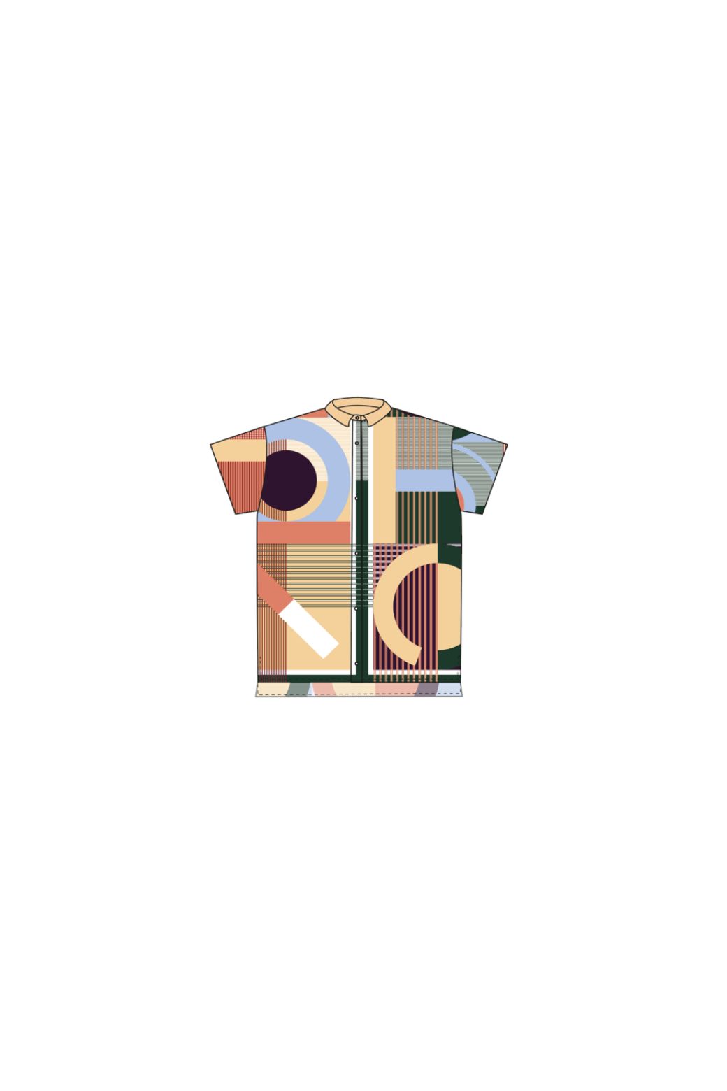 111 - Coral Cloud Andrew Ta Poesie Shirt Pack Of 2