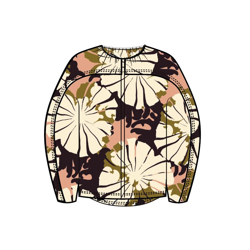 110 - Chemise Tara Pavot Kaki Rose Lot De 2