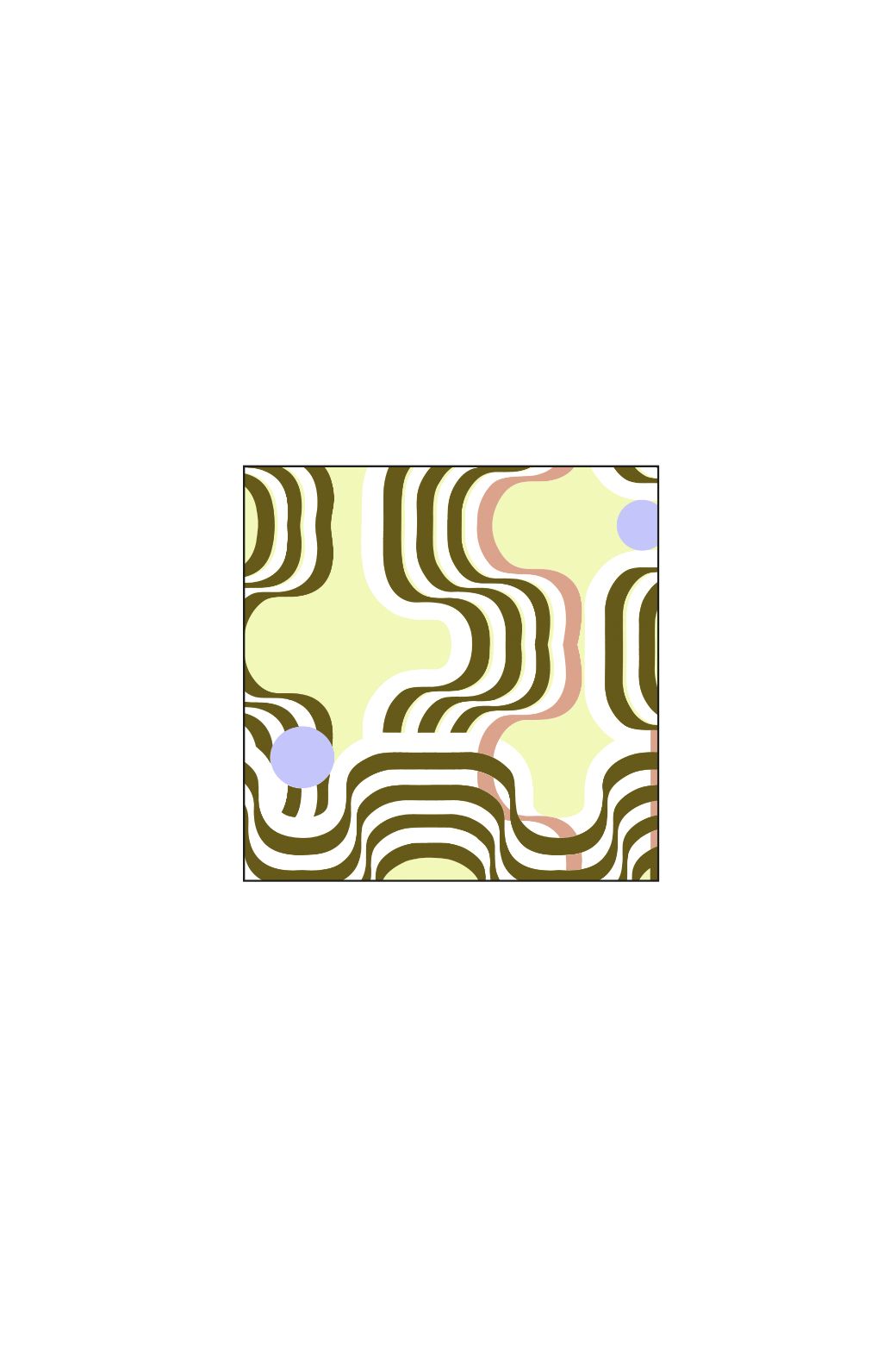 504 - LimeNebuleuse Cushion 80/80/12 Cm Pack Of 2