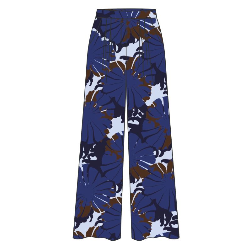 110 - Pantalon Penelope Pavot Bleu Lot De 2
