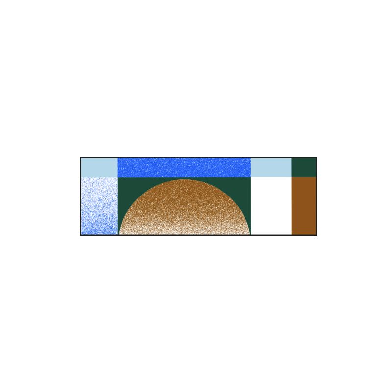 503 - CoussinSunrise Bleu 30/80 Cm Lot De 2