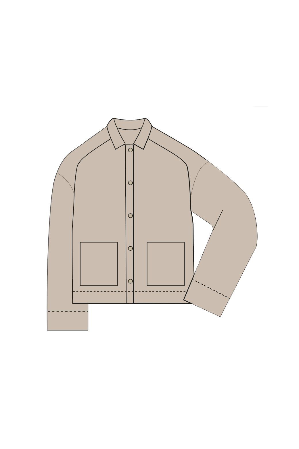 113 - Sand Mina Folia Jacket Pack Of 2