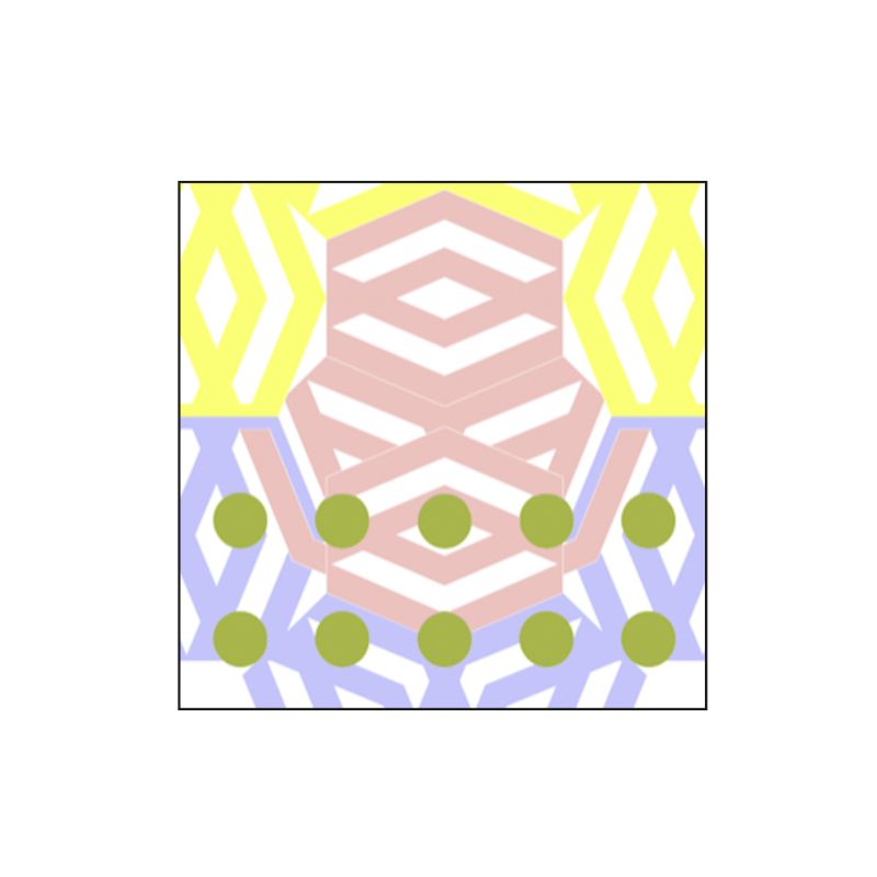 502 - CoussinBloom Sun 80/80/12 Cm Lot De 2