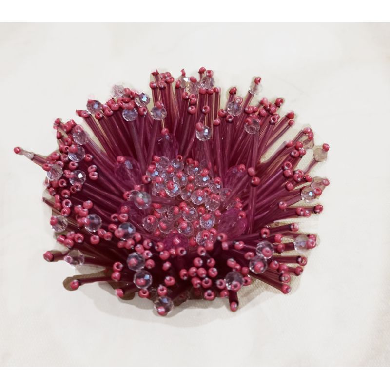 - Broche Anemone Broche Grenat Lot De 2