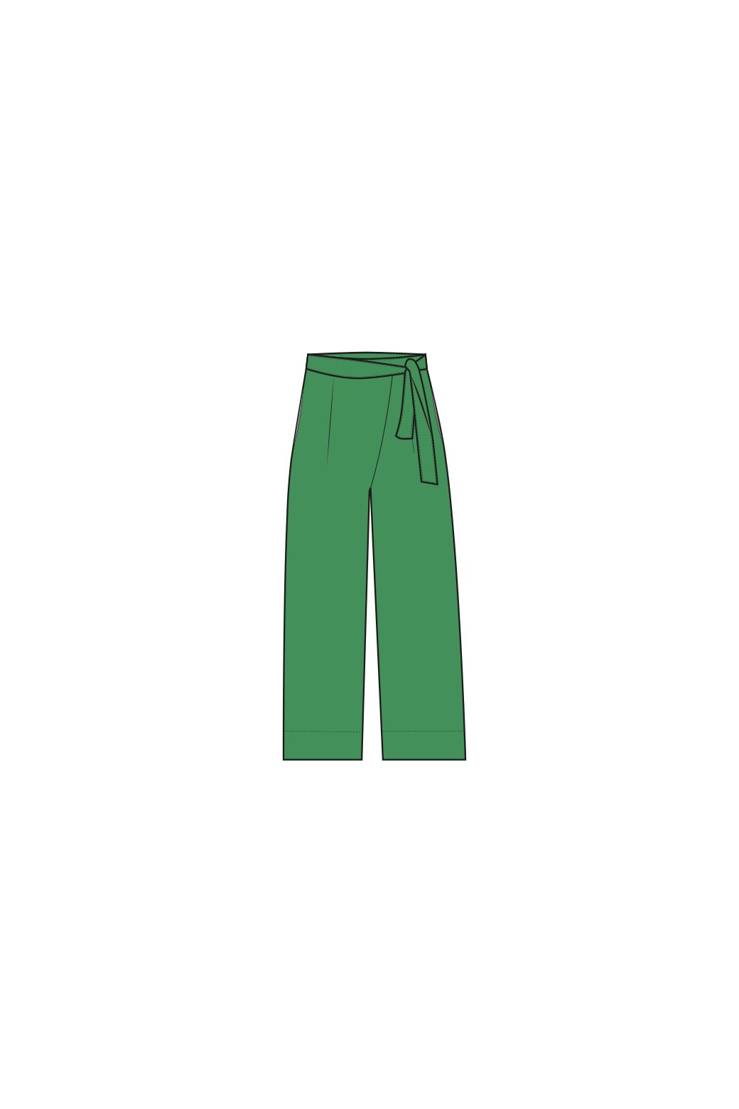 114 - Green Zaho Lotus Pants Pack Of 2