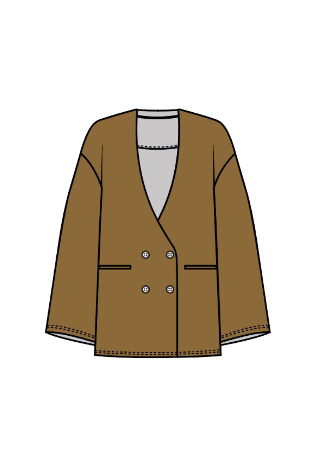 106 - Caramel Patty Muse Jacket Pack Of 2