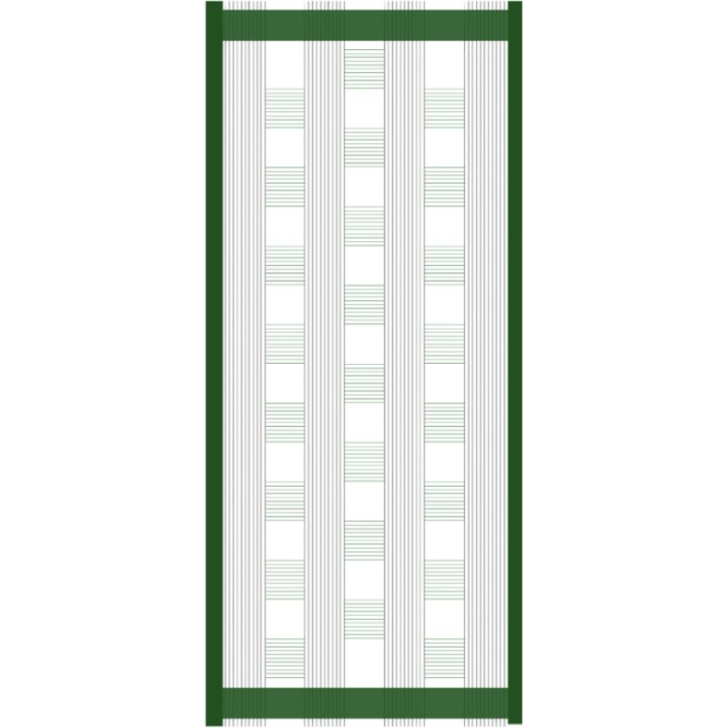 N - FoulardLyrique Vert Lot De 2