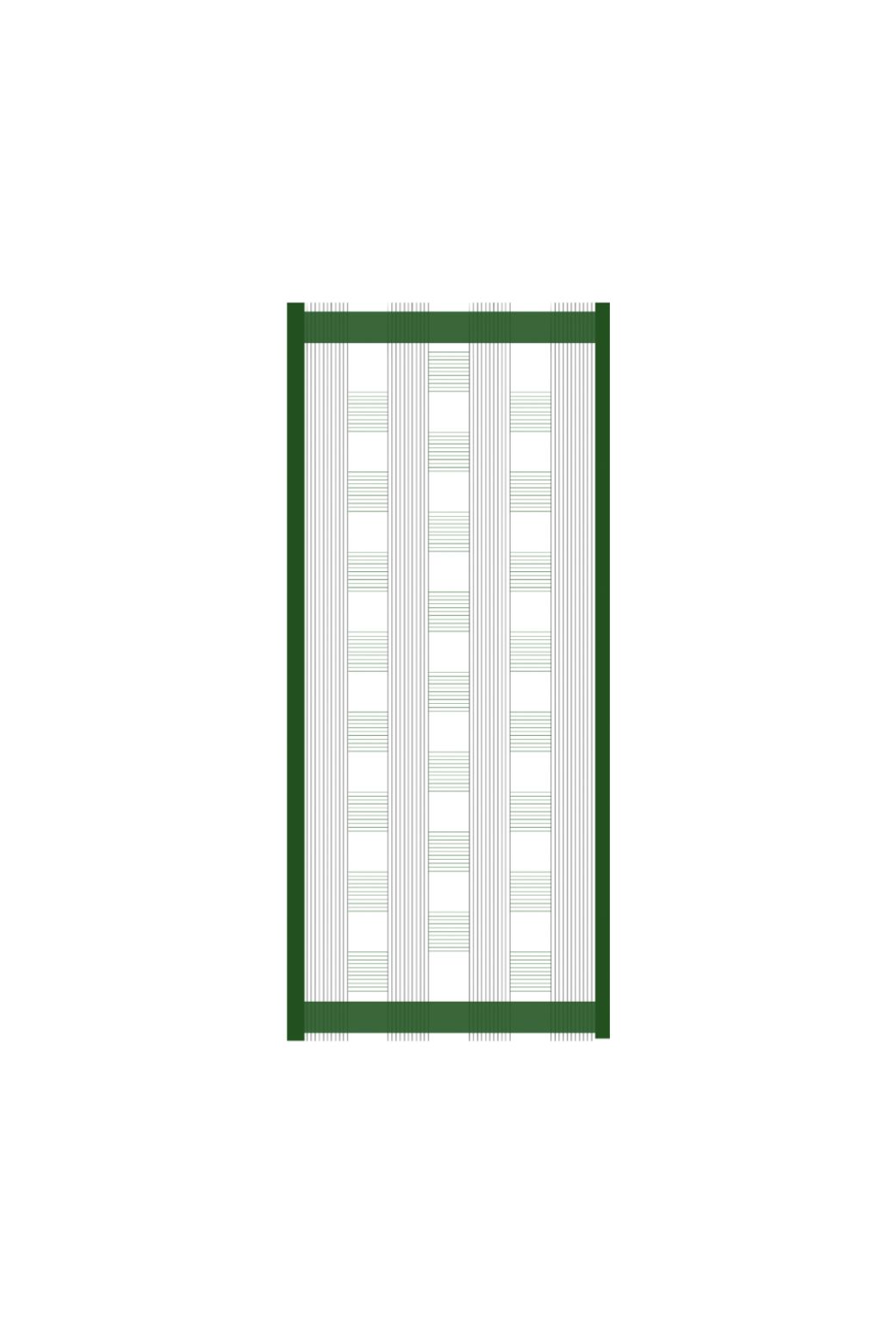 N - GreenLyrique Scarf Pack Of 2