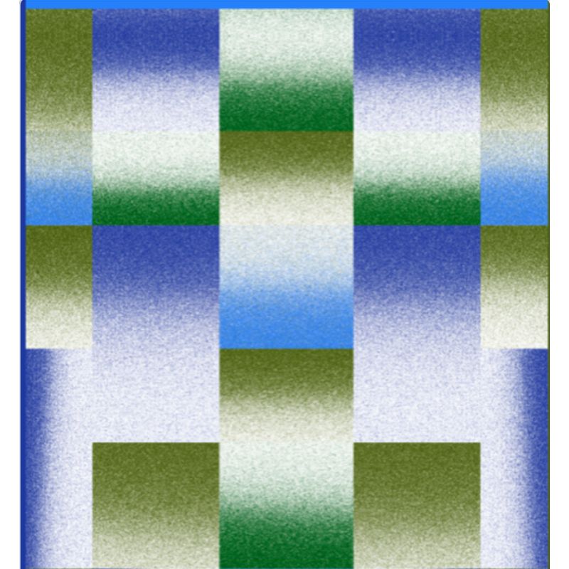 M - FoulardNuanceBleu Lot De 2