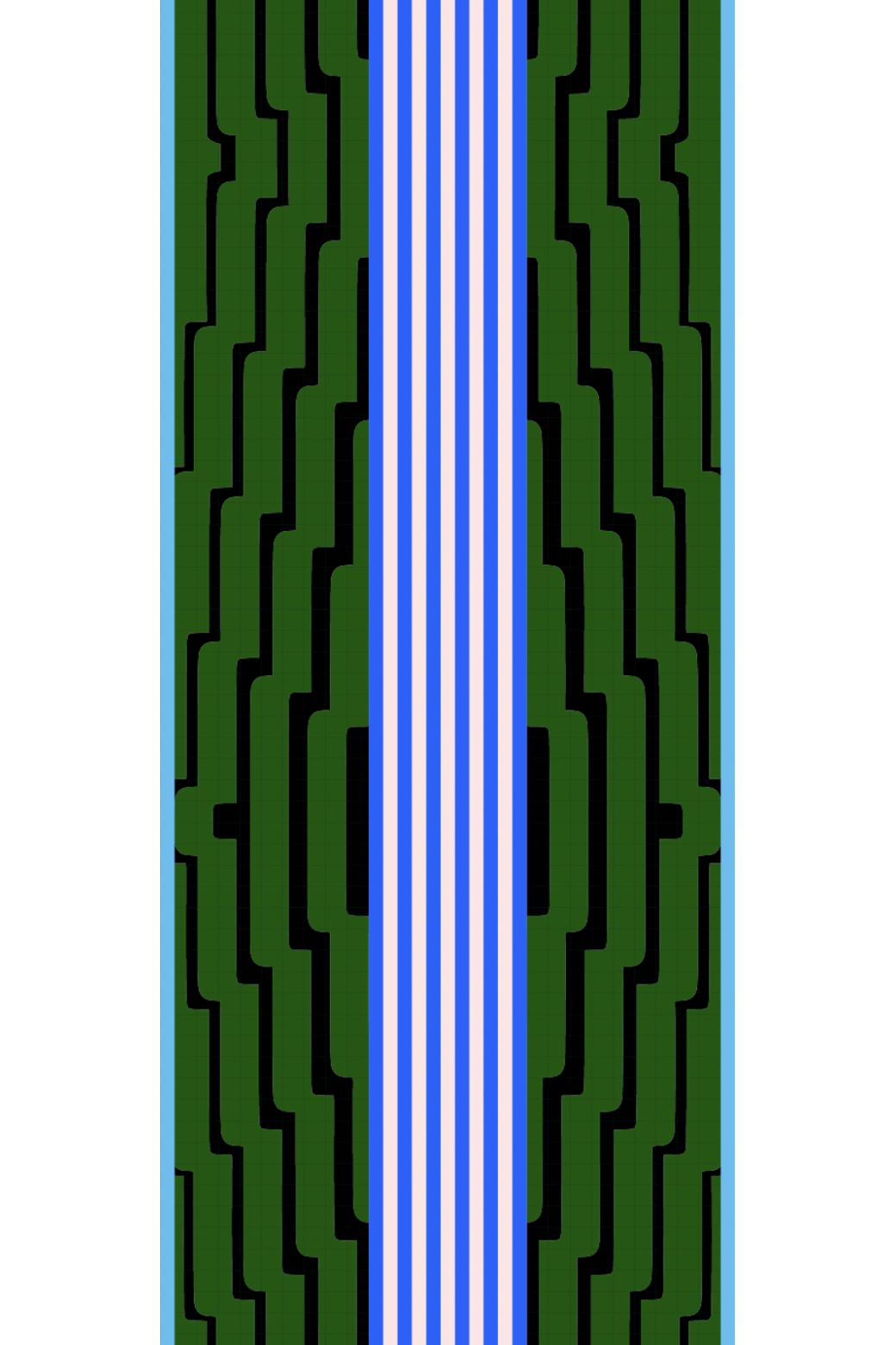 L - AmazonCeleste Scarf Pack Of 2