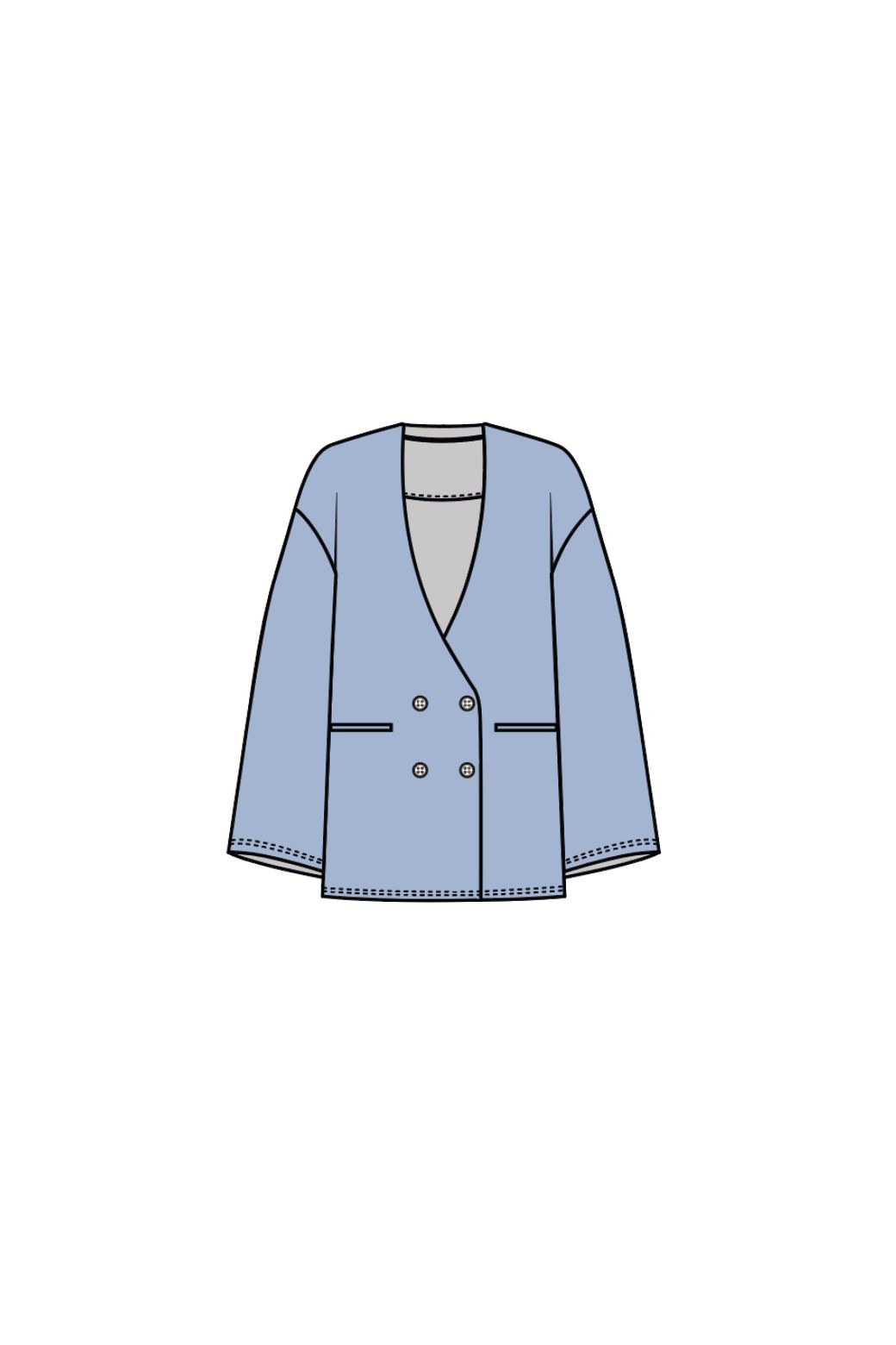 108 - Blue Patty Sabal Jacket Pack Of 2