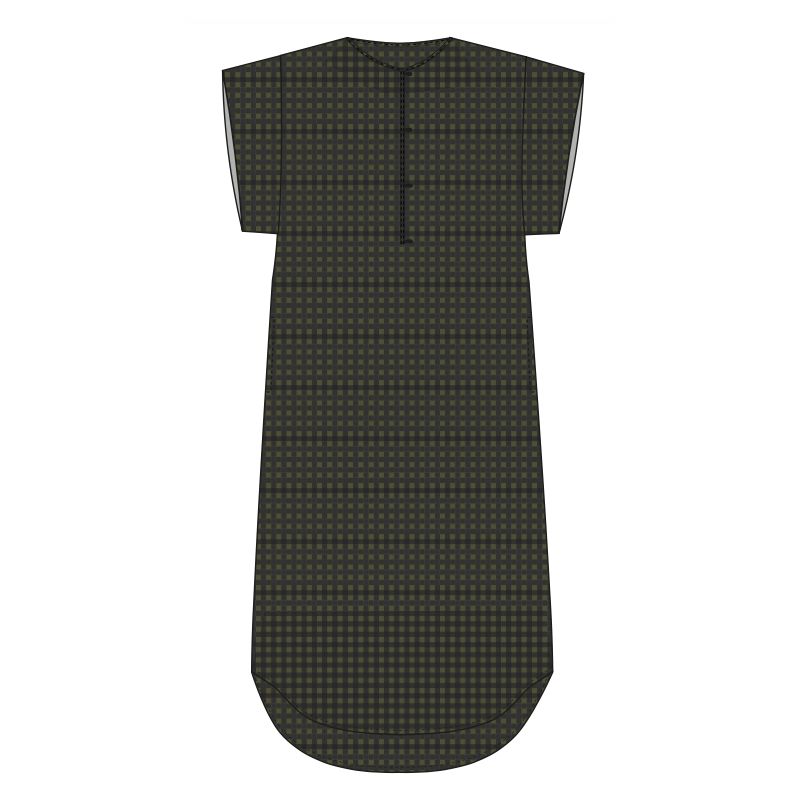 115 - Robe Noto Freesia Kaki Marine Lot De 2