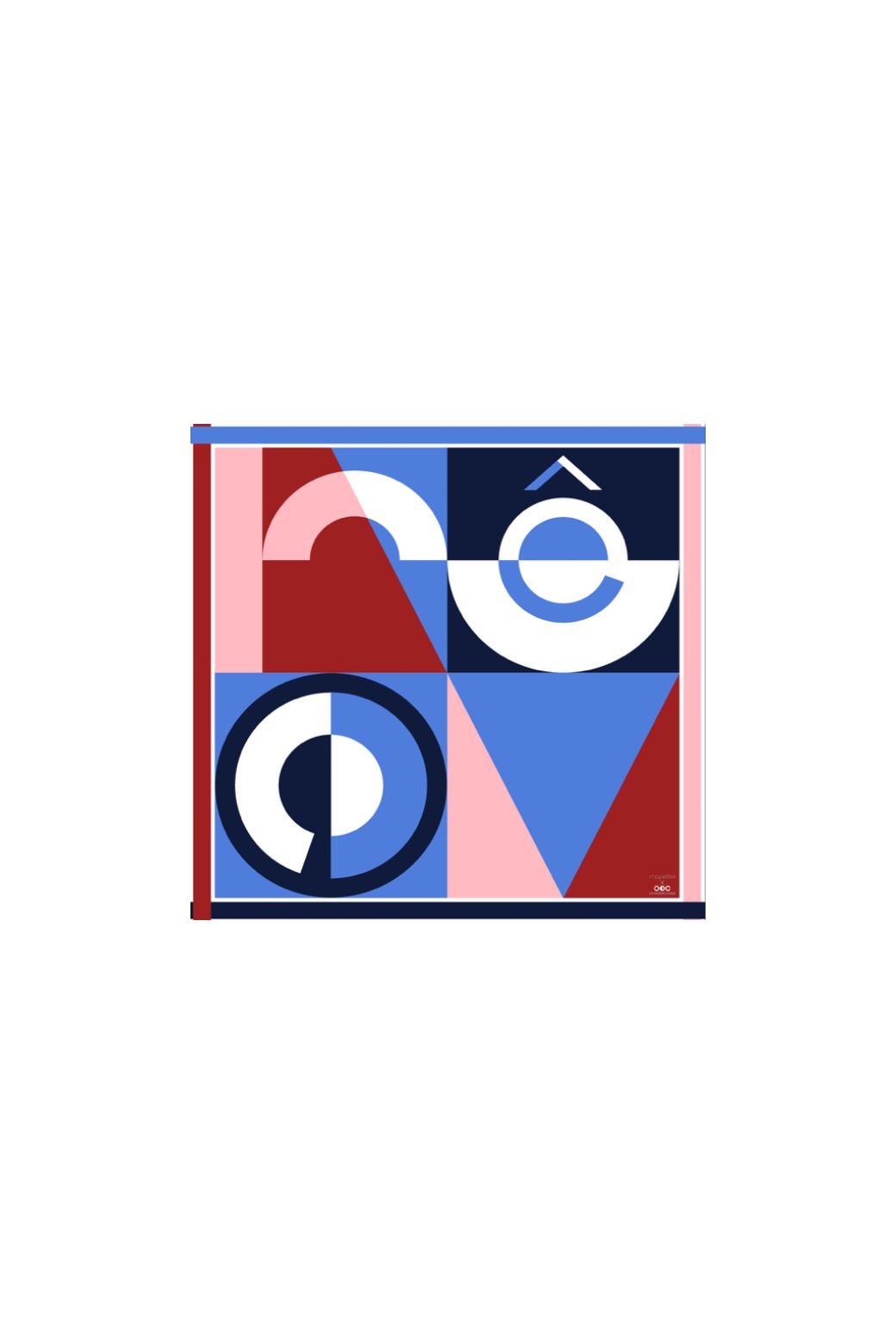 K - Red BlueReve Scarf Pack Of 2