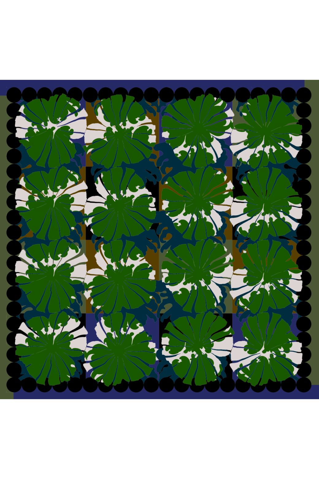 I - GreenPoppy Scarf Pack Of 2