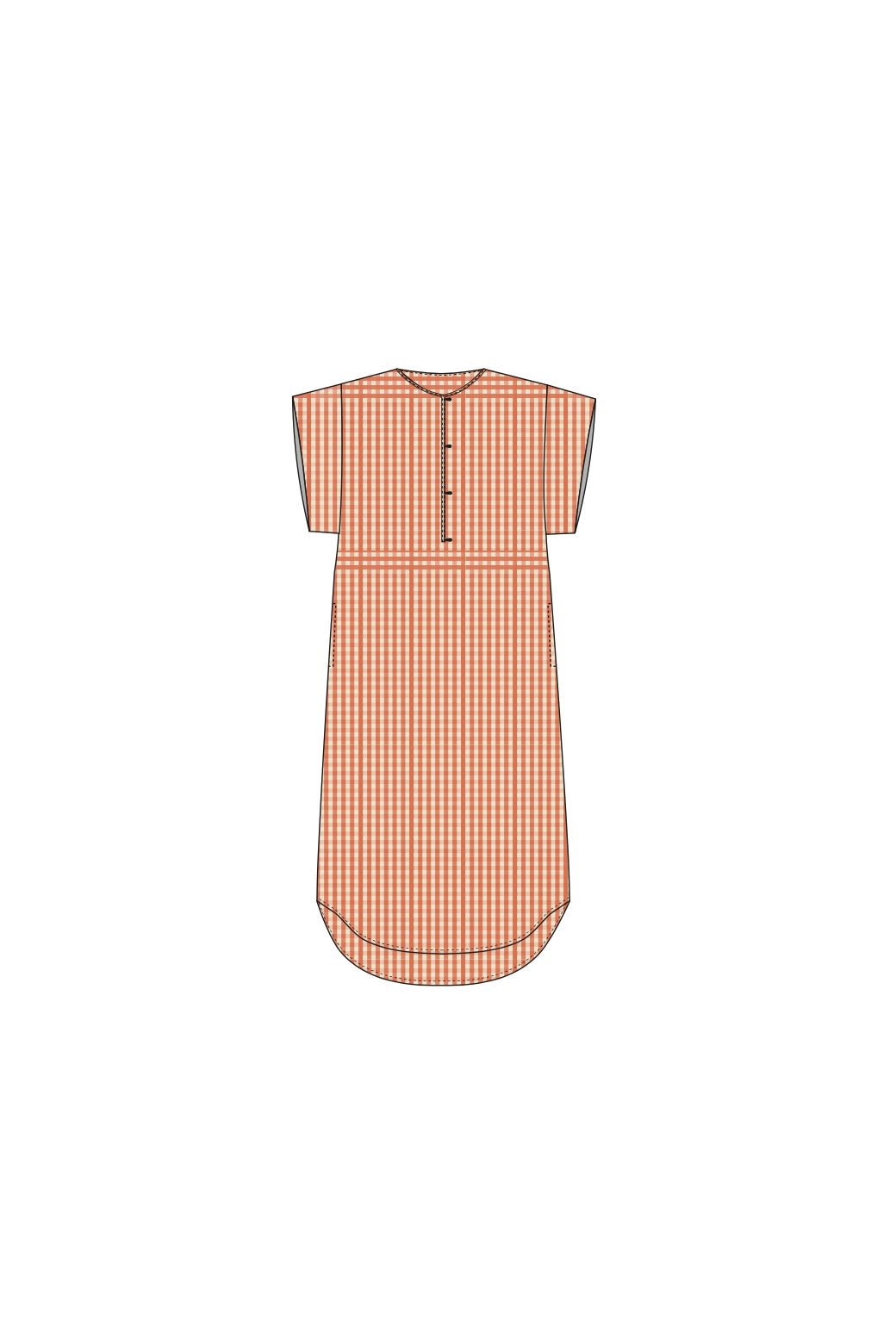 115 - Orange Noto Freesia Dress Pack Of 2