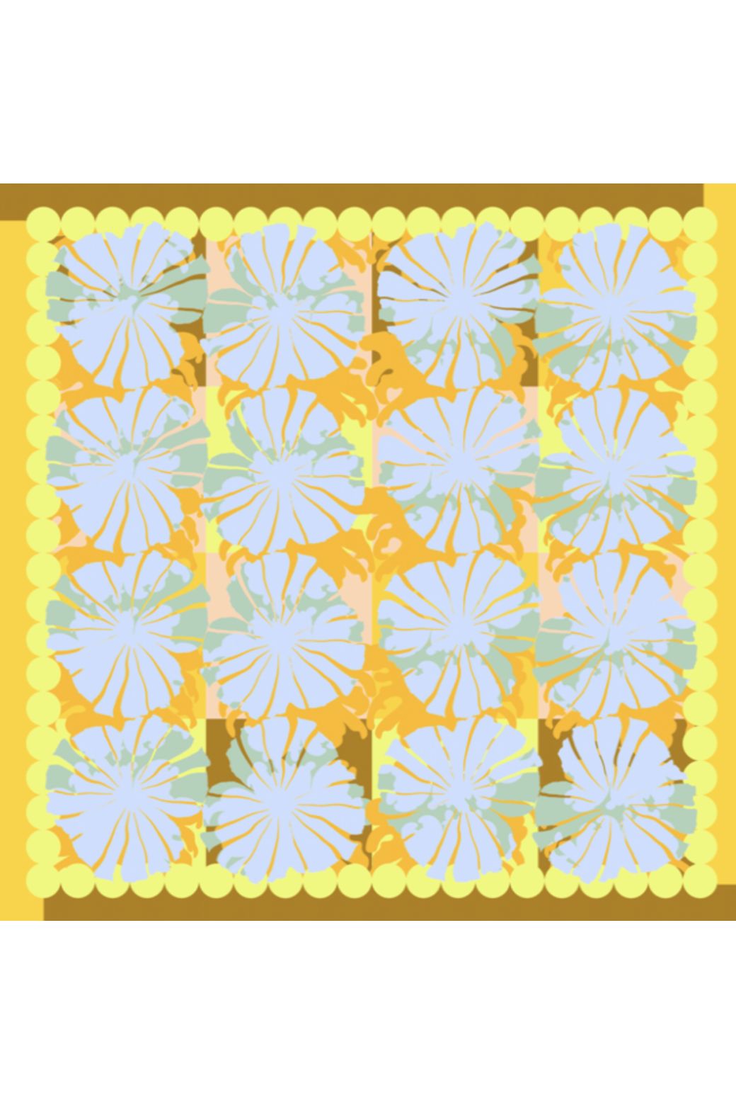 I - CitrinePoppy Scarf Pack Of 2