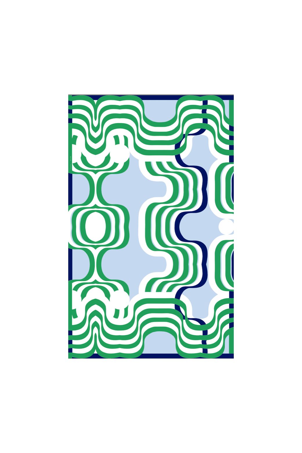 H - Sky BlueNebuleuse Scarf Pack Of 2