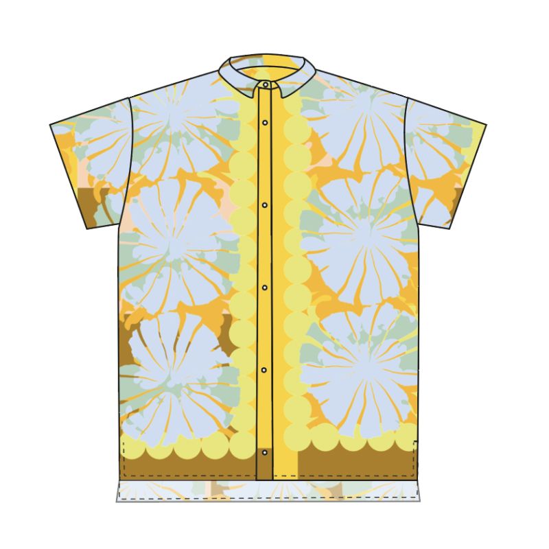 104 - Chemise Andrew Poppy Citrine Lot De 2