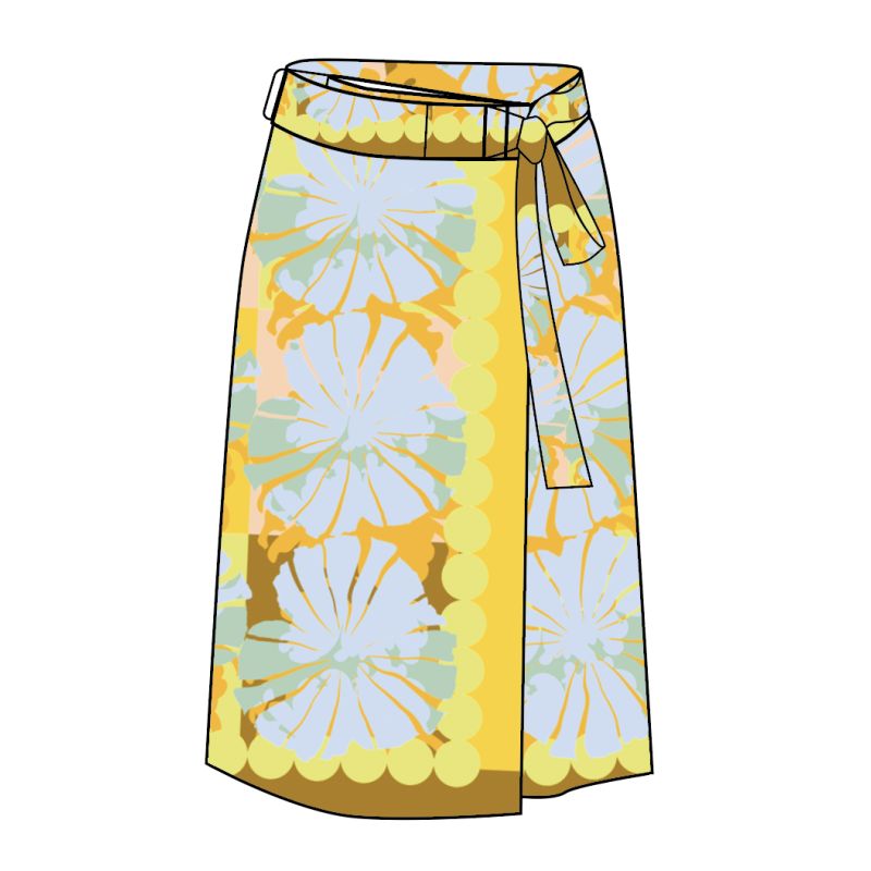 104 - Jupe Zoe Poppy Citrine Lot De 2