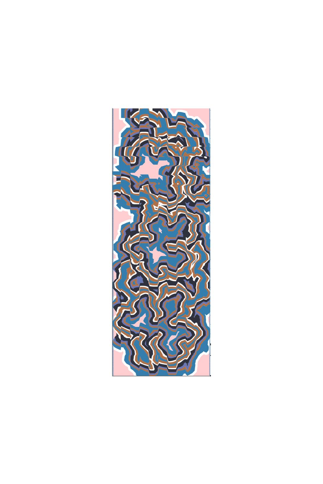G - Blue GreyAgate Scarf Pack Of 2