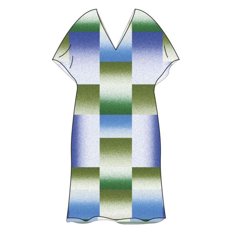 203 - Robe Elia NuanceBleu Lot De 2