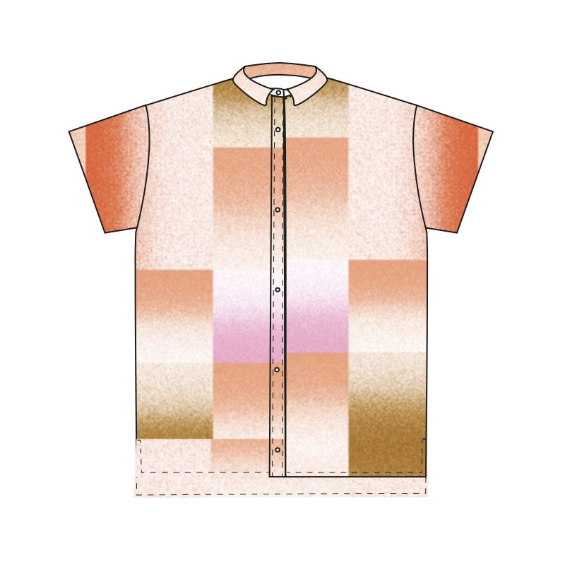 203 - Chemise Andrew NuanceOrange Lot De 2