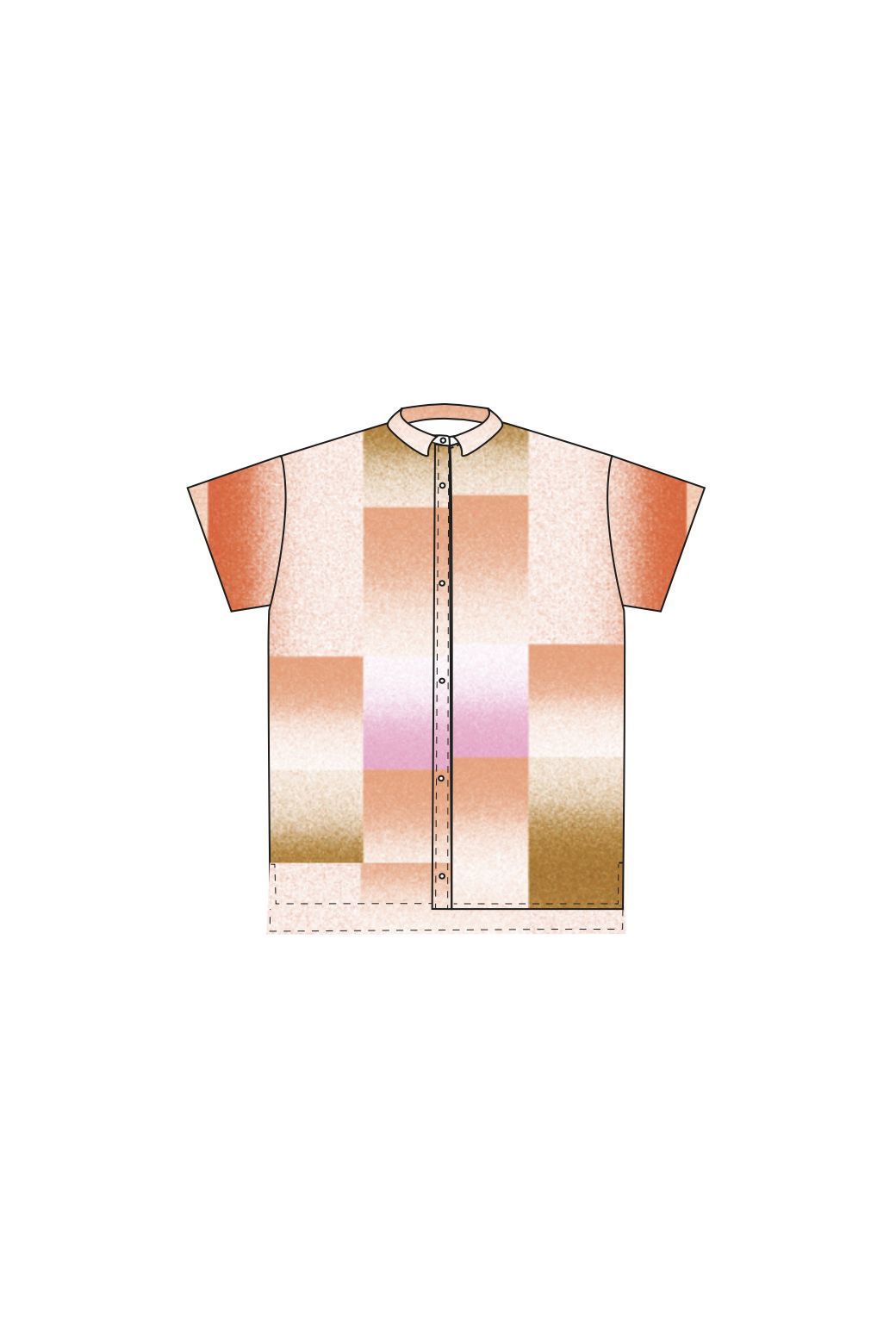 203 - Orange Andrew NuanceShirt Pack Of 2