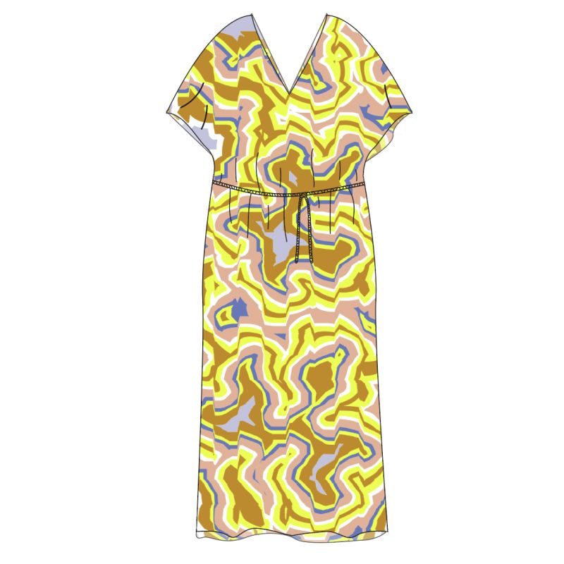 207 - Robe Hydra Agate Citrine Lot De 2