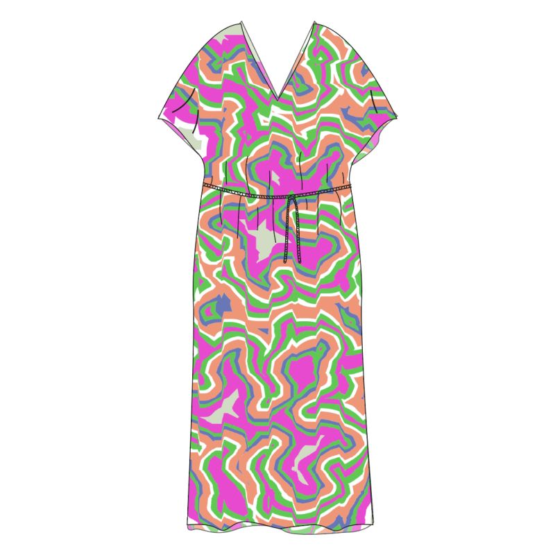 207 - Robe Hydra Agate Rose Lot De 2