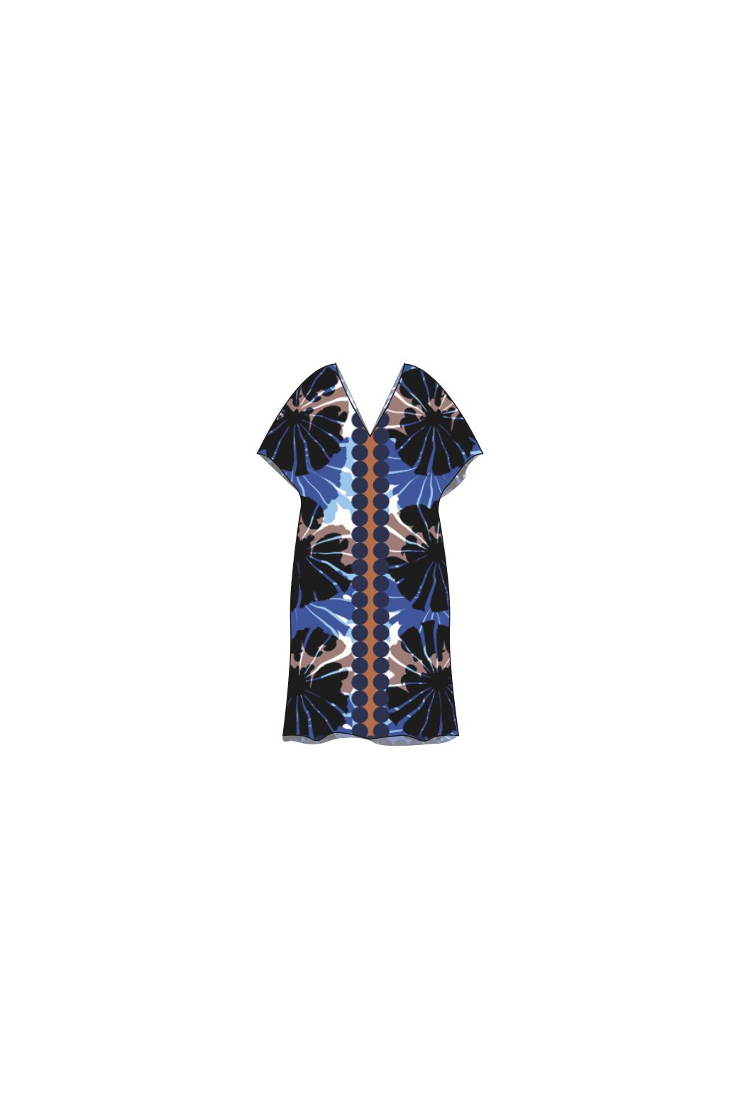 211 - Blue Elia Pavot Dress Pack Of 2