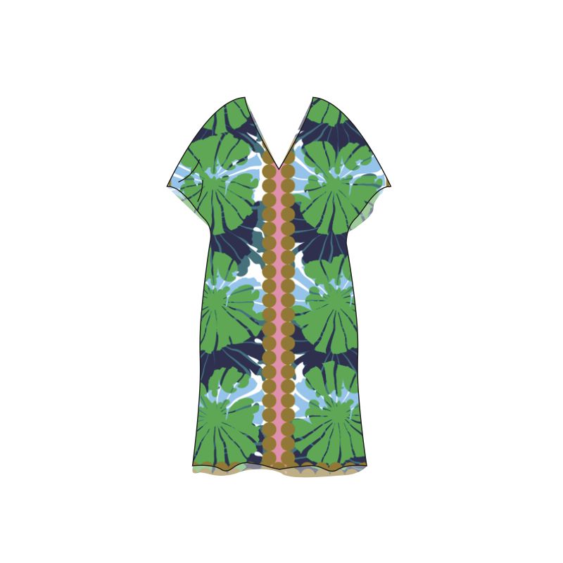 211 - Robe Elia Pavot Vert Lot De 2