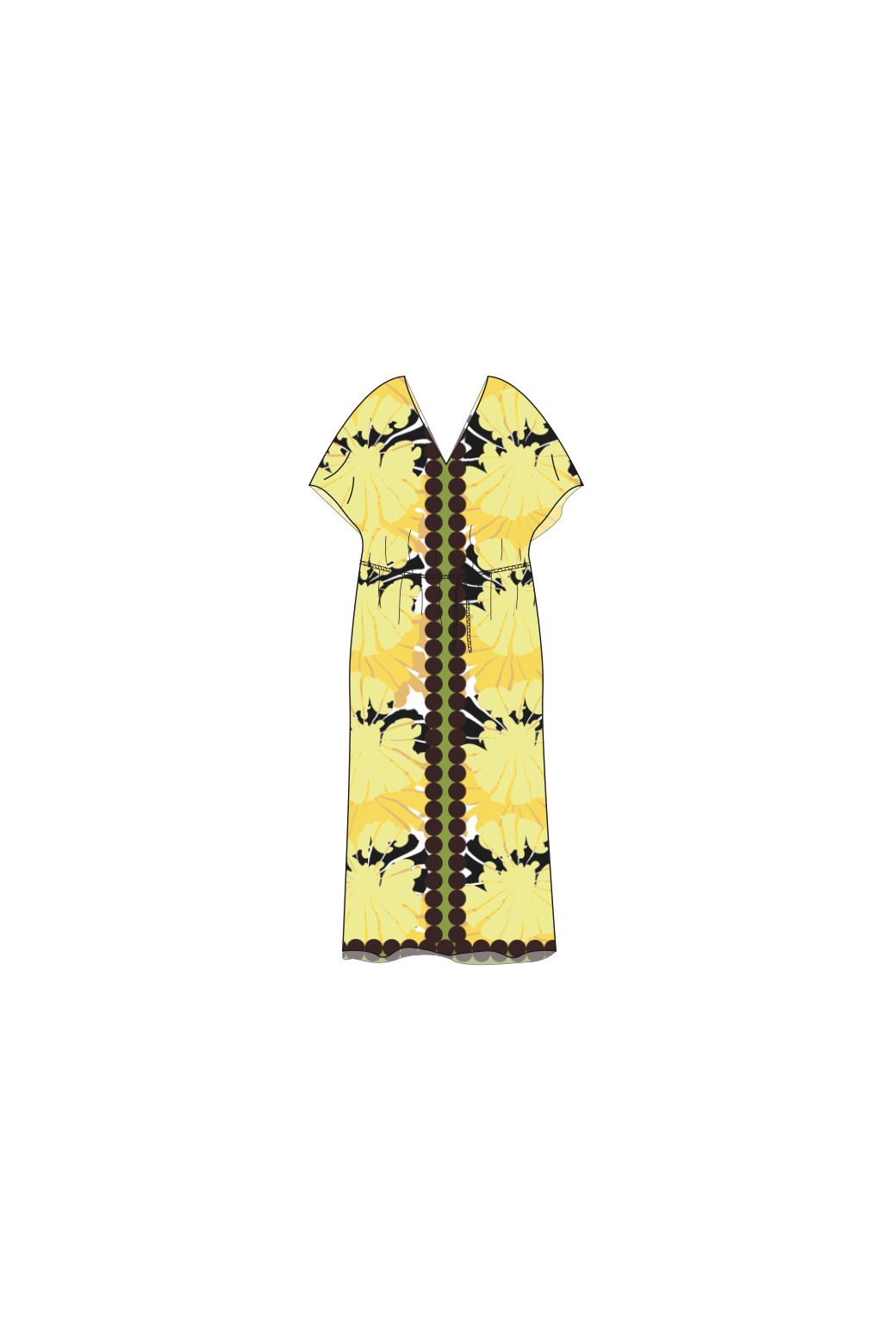 211 - Citrine Hydra Pavot Dress Pack Of 2
