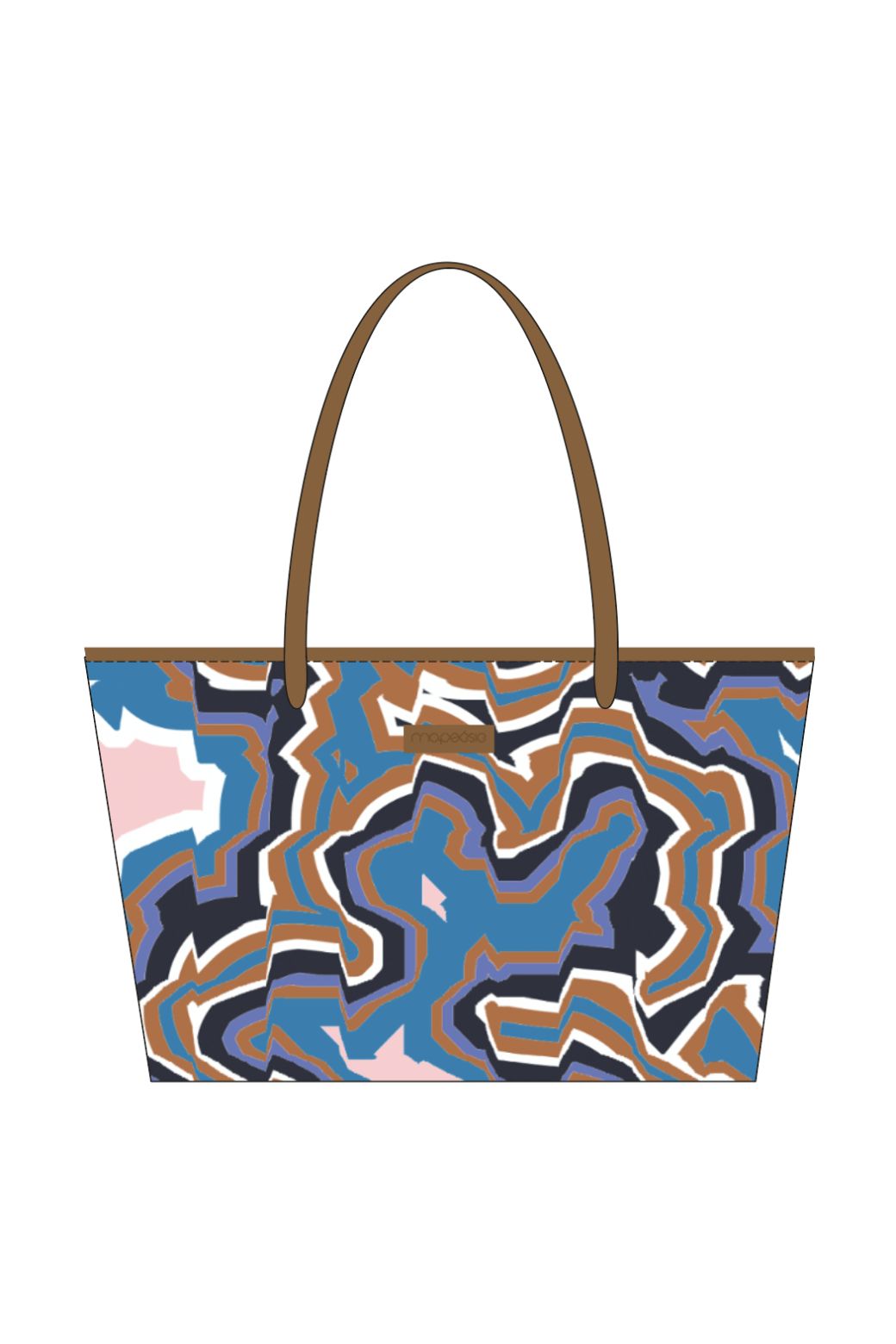 400 - Blue Grey Mirae Agate Bag Pack Of 2