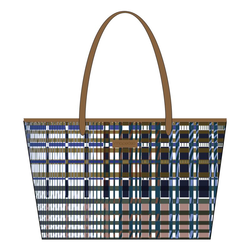 402 - Sac Mirae Utopie Bleu Lot De 2