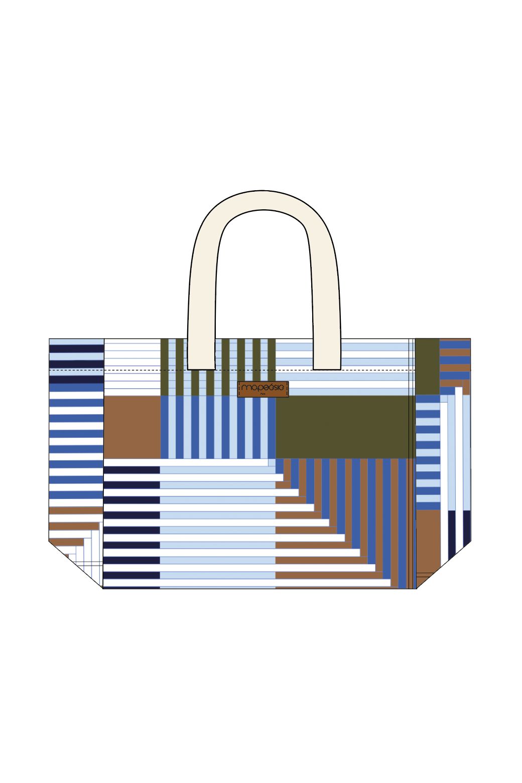 403 - Blue Come Riviera Bag Pack Of 2