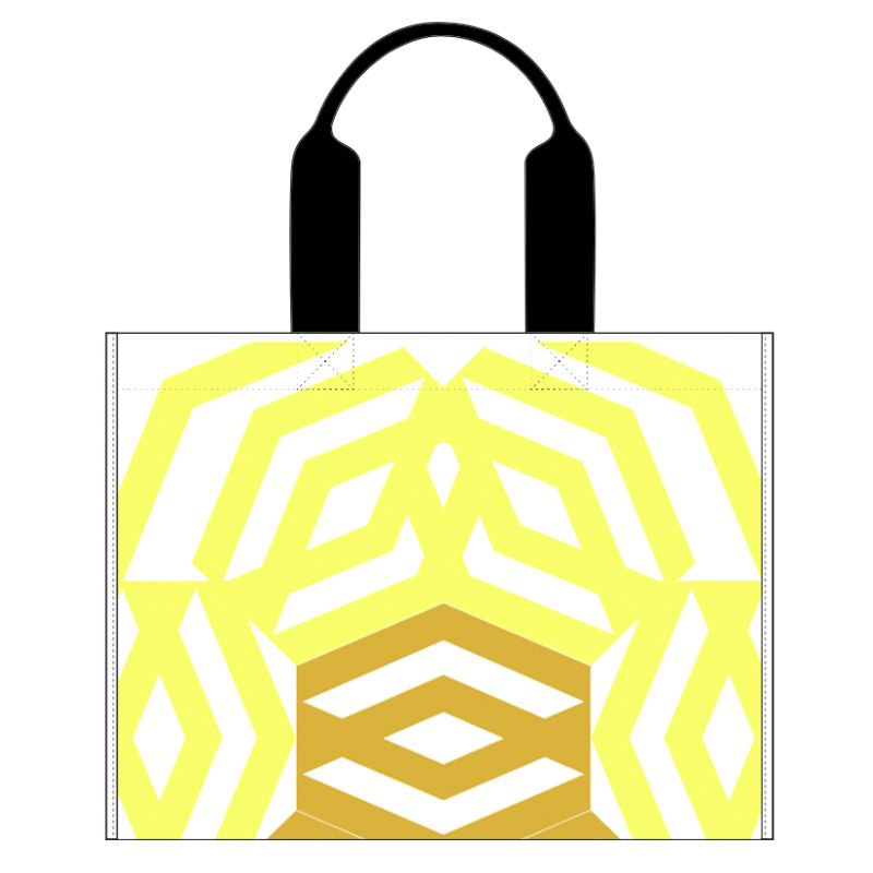 406 - Sac Barth Bloom Lime Lot De 2