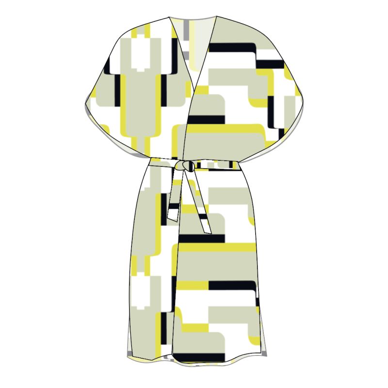 200 - Kimono Dylan Arum Lime Lot De 2