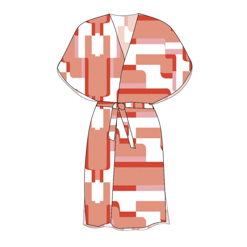 200 - Kimono Dylan Arum Blush Lot De 2