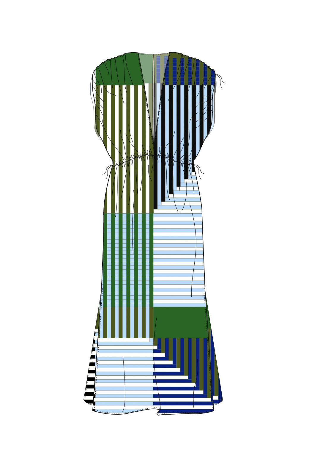 206 - Green Ziggy Riviera Dress Pack Of 2
