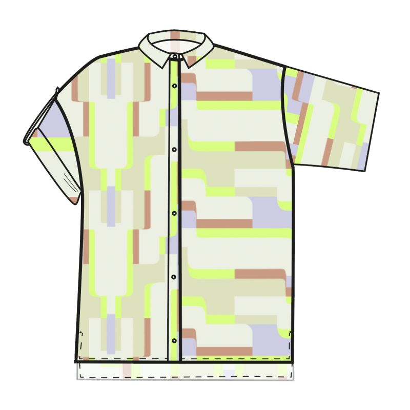 208 - Chemise Andrew Arum Craie Lot De 2