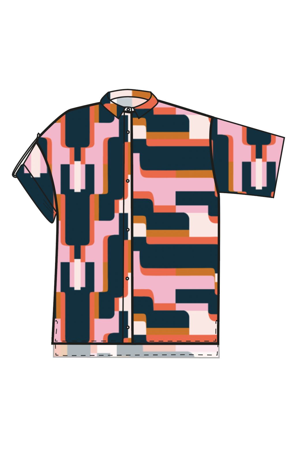 208 - Fruity Andrew Arum Shirt Pack Of 2