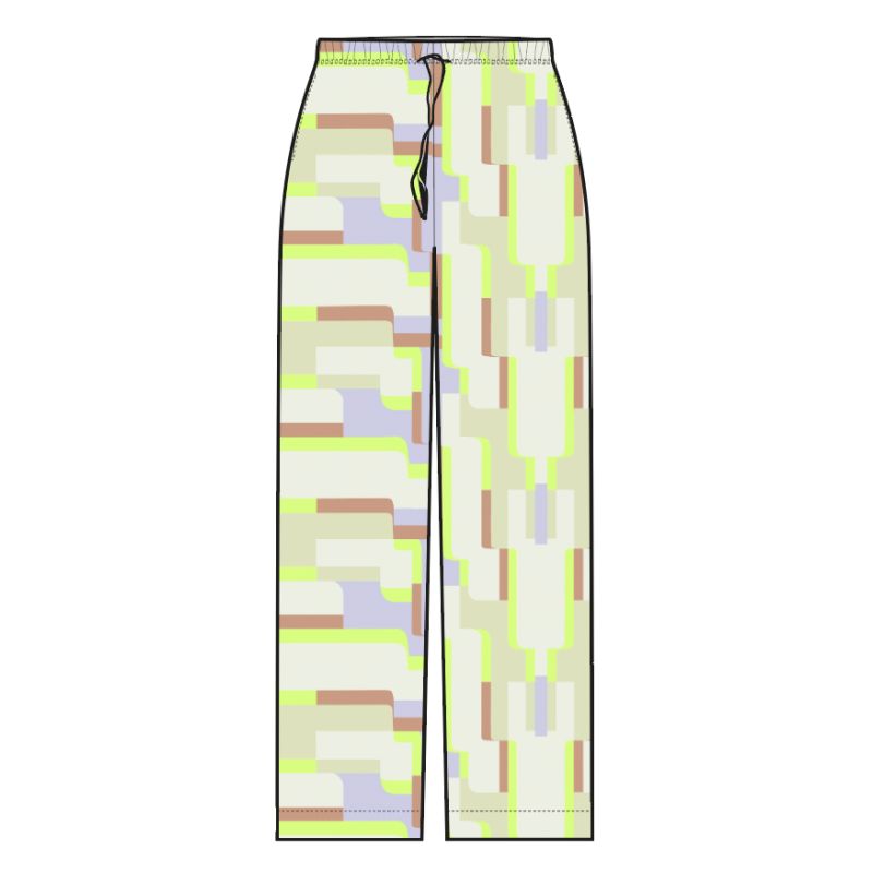 208 - Pantalon Max Arum Craie Lot De 2