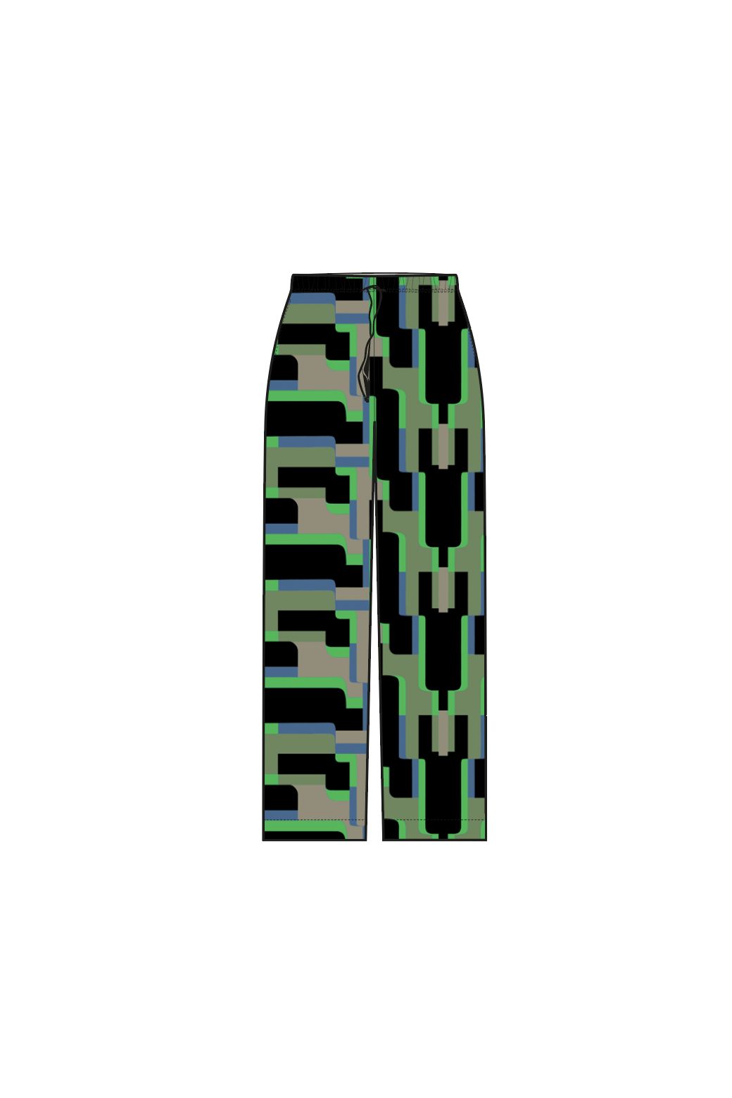 208 - Green Max Arum Pants Pack Of 2