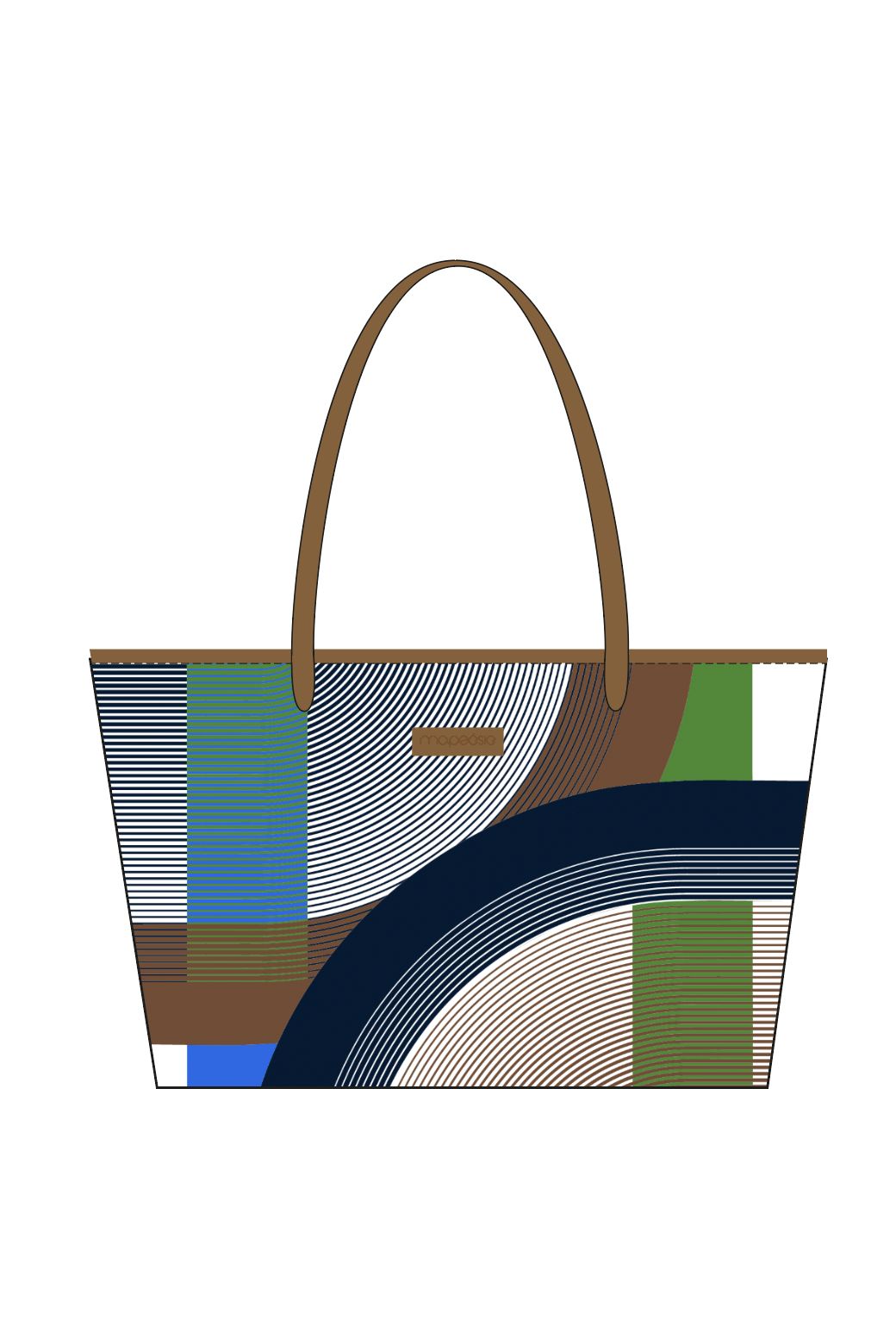 401 - Teal Mirae Ettore Bag Pack Of 2