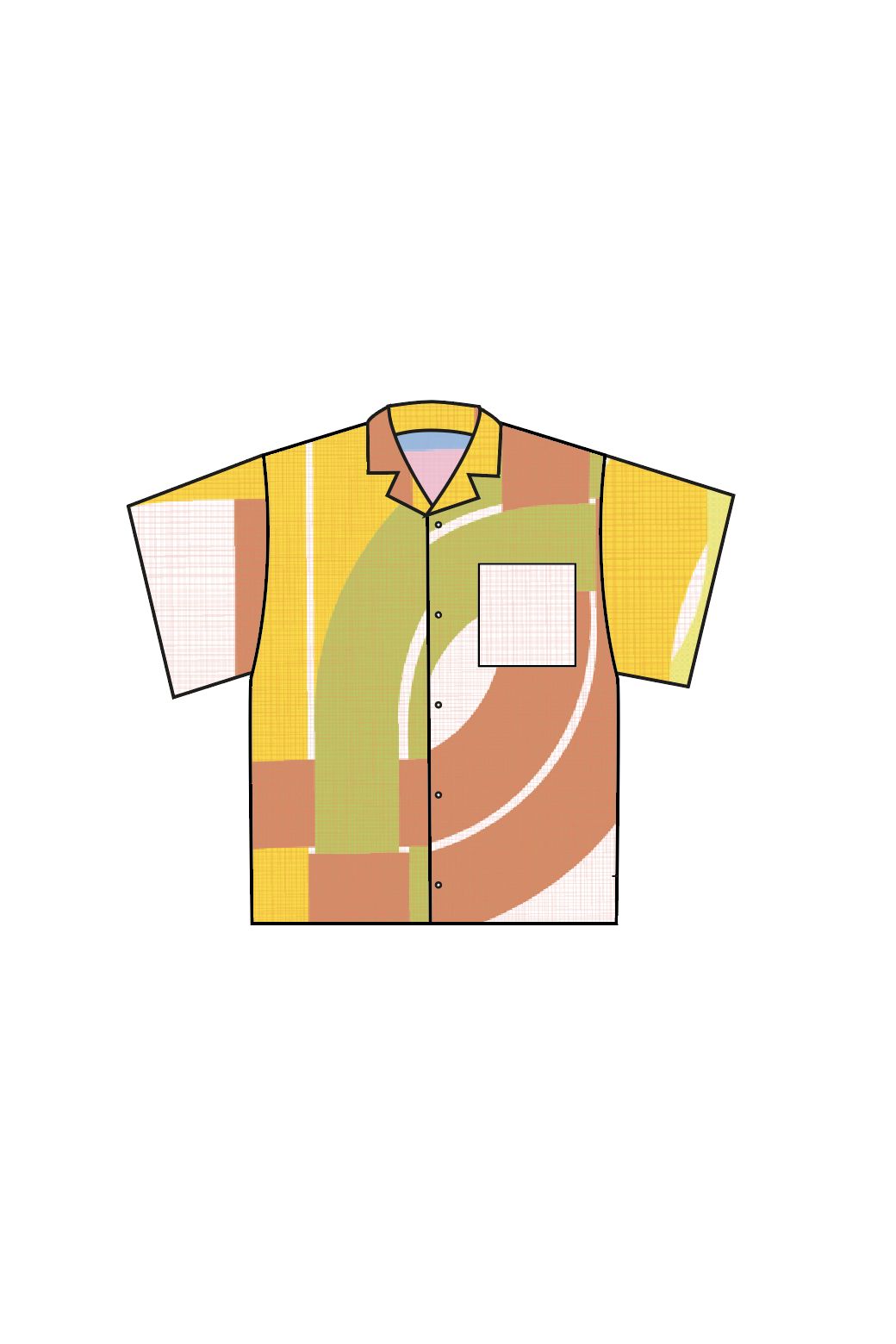 120 - Citrine Homy Liane Shirt Pack Of 2