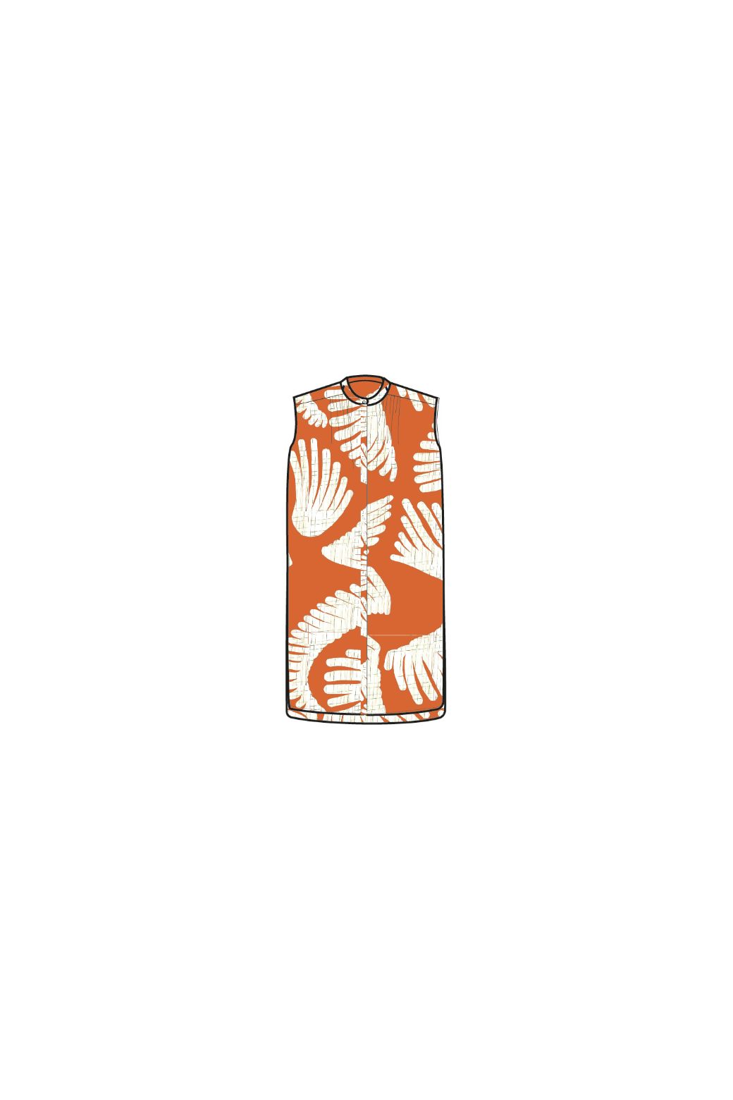 103 - Orange Alma Palma Dress Pack Of 2