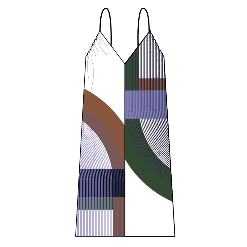 204 - Robe Miami Ettore Parme Lot De 2